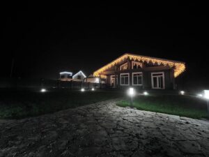 Украшение дома 150 статичной бахромой